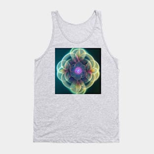 Sacred Geometry Flower Tank Top